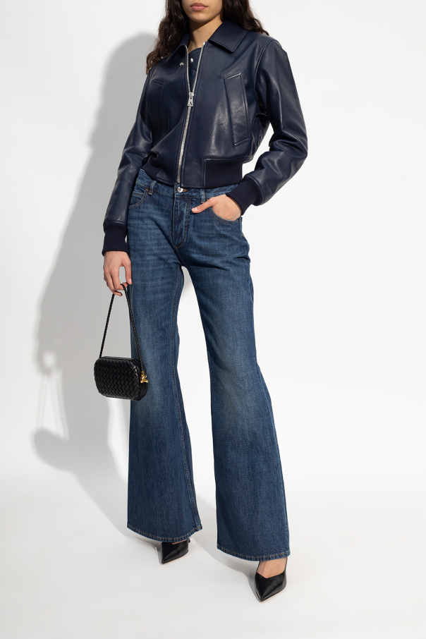 【関税込み】Bottega Veneta ブラック＆カーキ カーフハイブーツ BOTTEGA VENETA：シューズ メンズ - ブラック | GIGLIO.COM